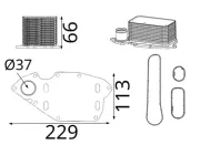 Ölkühler, Motoröl MAHLE CLC 423 000S
