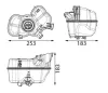 Ausgleichsbeh&auml;lter, K&uuml;hlmittel MAHLE CRT 349 000S