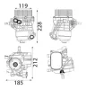 &Ouml;lk&uuml;hler, Motor&ouml;l MAHLE CLC 466 000S