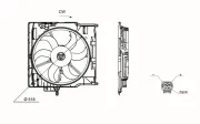 Lüfter, Motorkühlung MAHLE CFF 655 000S