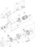 Starter 12 V 1,4 kW MAHLE MS 266