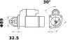 Starter 12 V 3,2 kW MAHLE MS 299 Bild Starter 12 V 3,2 kW MAHLE MS 299