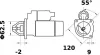 Starter 12 V 0,9 kW MAHLE MS 182 Bild Starter 12 V 0,9 kW MAHLE MS 182