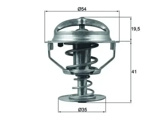 Thermostat, Kühlmittel MAHLE TX 164 82D Bild Thermostat, Kühlmittel MAHLE TX 164 82D