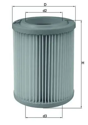 Luftfilter MAHLE LX 1768 Bild Luftfilter MAHLE LX 1768