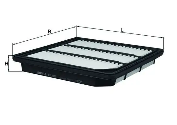 Luftfilter MAHLE LX 3455