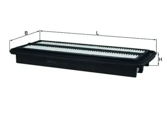 Luftfilter MAHLE LX 3601 Bild Luftfilter MAHLE LX 3601