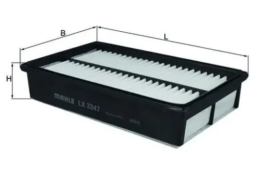 Luftfilter MAHLE LX 3347 Bild Luftfilter MAHLE LX 3347