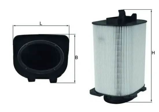 Luftfilter MAHLE LX 3775 Bild Luftfilter MAHLE LX 3775