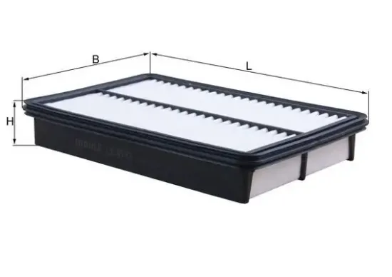 Luftfilter MAHLE LX 4143 Bild Luftfilter MAHLE LX 4143