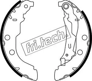 Bremsbackensatz Hinterachse fri.tech. 1079.189 Bild Bremsbackensatz Hinterachse fri.tech. 1079.189