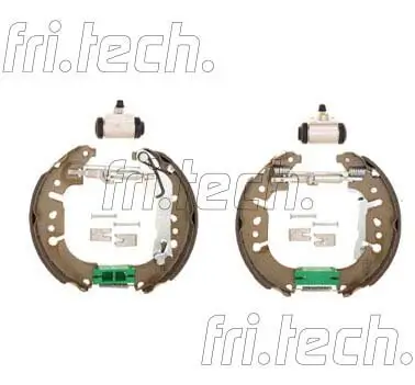 Bremsbackensatz Hinterachse fri.tech. 16490 Bild Bremsbackensatz Hinterachse fri.tech. 16490