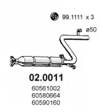 Katalysator vorne ASSO 02.0011