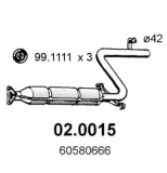 Katalysator vorne ASSO 02.0015