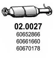 Katalysator vorne ASSO 02.0027 Bild Katalysator vorne ASSO 02.0027