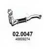 Katalysator vorne ASSO 02.0047