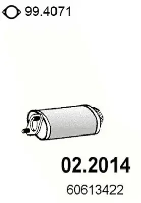Vorschalldämpfer ASSO 02.2014