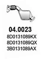 Katalysator vorne ASSO 04.0023 Bild Katalysator vorne ASSO 04.0023