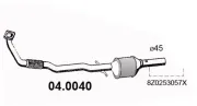 Katalysator vorne ASSO 04.0040