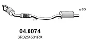 Katalysator vorne ASSO 04.0074