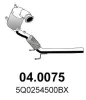 Katalysator vorne ASSO 04.0075