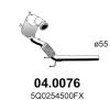 Katalysator vorne ASSO 04.0076