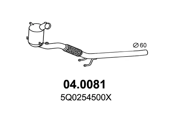 Katalysator ASSO 04.0081