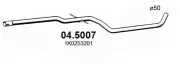 Abgasrohr Mitte ASSO 04.5007