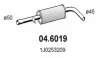 Mittelschalldämpfer ASSO 04.6019