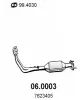 Katalysator vorne ASSO 06.0003