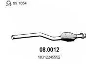 Katalysator vorne ASSO 08.0012