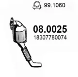 Katalysator vorne ASSO 08.0025