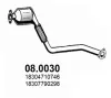 Katalysator vorne ASSO 08.0030