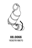 Katalysator ASSO 08.0066