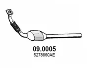 Katalysator vorne ASSO 09.0005