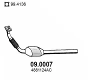 Katalysator vorne ASSO 09.0007