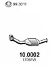 Katalysator vorne ASSO 10.0002