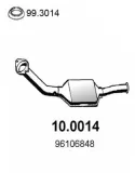 Katalysator vorne ASSO 10.0014