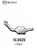 Katalysator vorne ASSO 10.0029