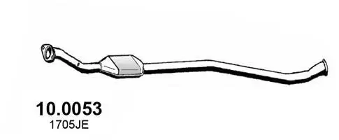 Katalysator vorne ASSO 10.0053