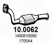 Katalysator vorne ASSO 10.0062