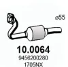 Katalysator vorne ASSO 10.0064