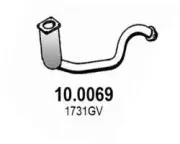 Katalysator vorne ASSO 10.0069