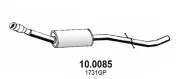 Katalysator vorne ASSO 10.0085
