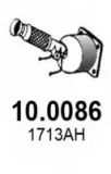 Katalysator vorne ASSO 10.0086