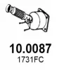 Katalysator vorne ASSO 10.0087