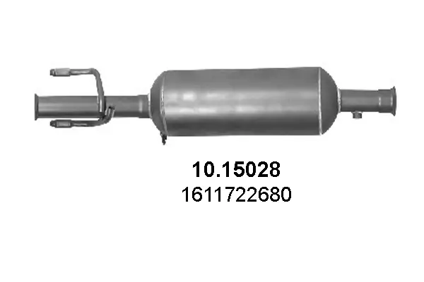 Ruß-/Partikelfilter, Abgasanlage ASSO 10.15028
