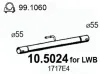 Abgasrohr mitte ASSO 10.5024