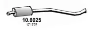 Mittelschalldämpfer ASSO 10.6025