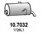 Endschalldämpfer ASSO 10.7032